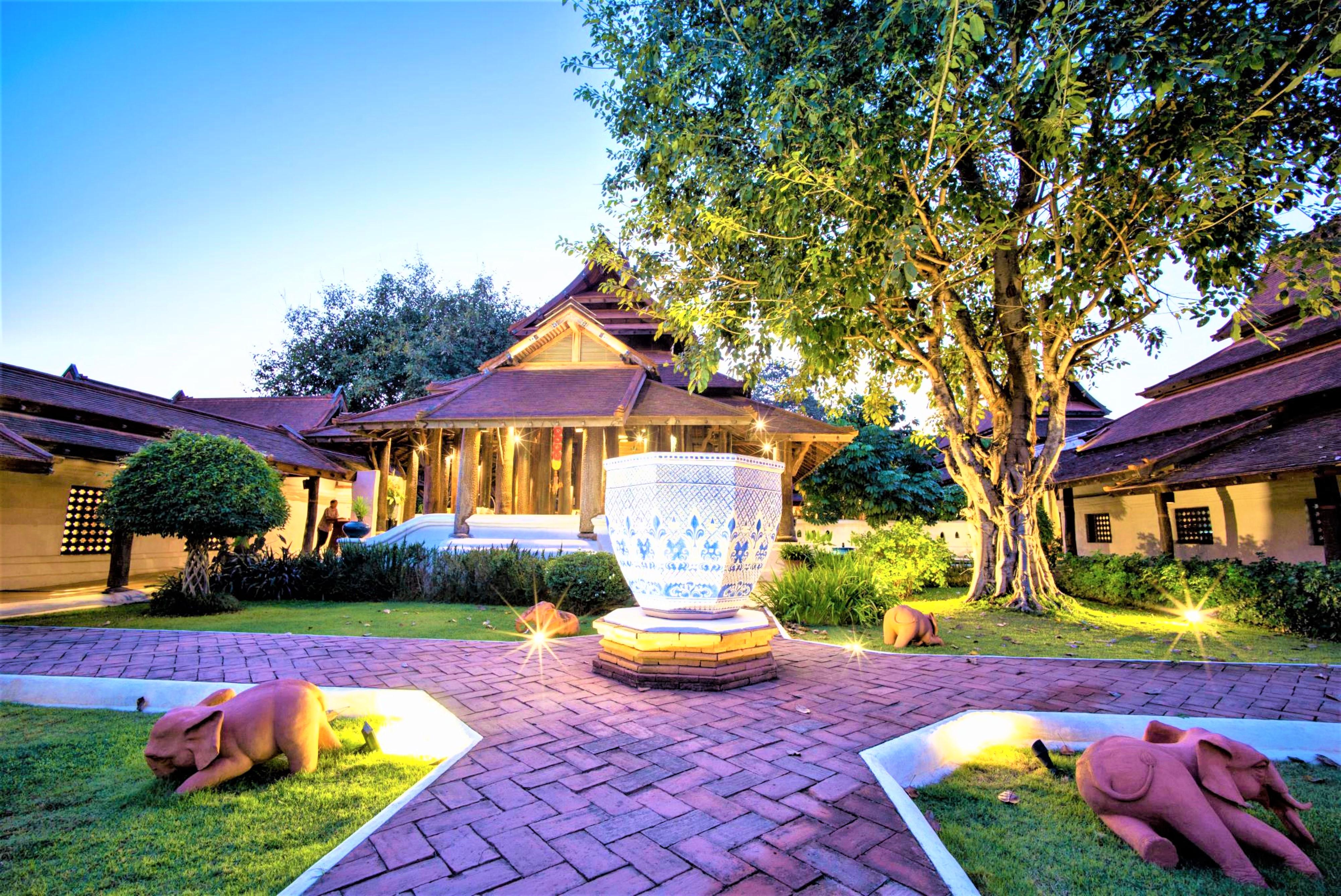 Sibsan Luxury Hotel Rimping Chiang Mai Exterior foto